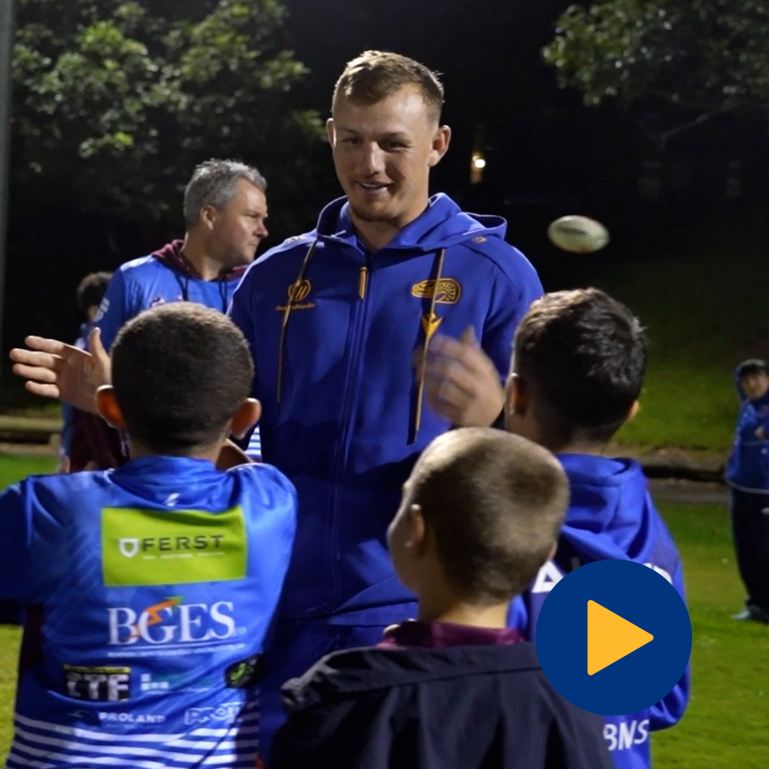 J'maine Hopgood Mic'd Up at our Junior League visits
